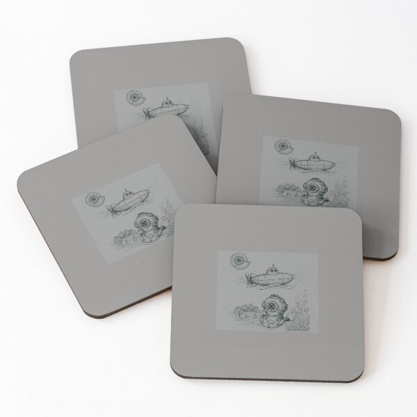 Item preview, Whimsical Elephant Sailor Boat Waves Sketch-82 designed and sold by HeidrunFreun.