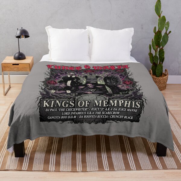 Item preview, Three 6 Mafia Kings of Memphis Retro Shirt-37 designed and sold by DirkKoche.