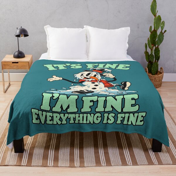 Item preview, It's Fine I'm Fine Everything is Fine designed and sold by Endless7Art.
