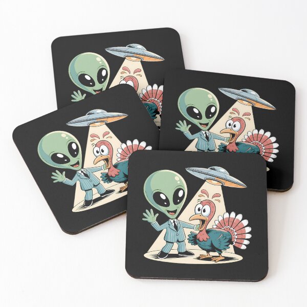 Item preview, Alien Turkey Ufo Selfie - Funny Thanksgiving 2 designed and sold by saljajkpann.