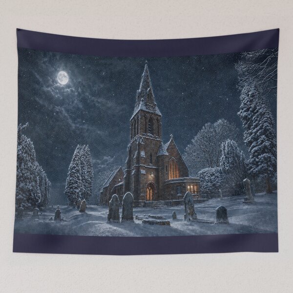 Item preview, Beneath The winter Moon designed and sold by Catchavista.