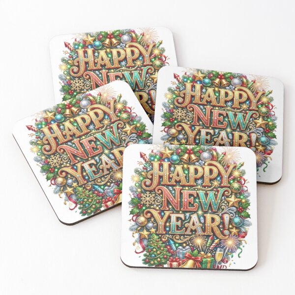 Item preview, HAPPY NEW YEAR designed and sold by likbatonboot.