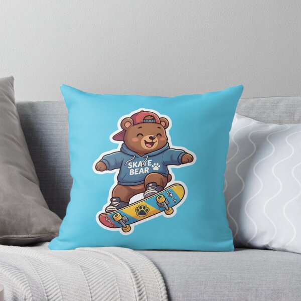 Item preview, ​Cute Kawaii Skater Bear - Urban Streetwear Skateboarding designed and sold by K3v1nDesign.