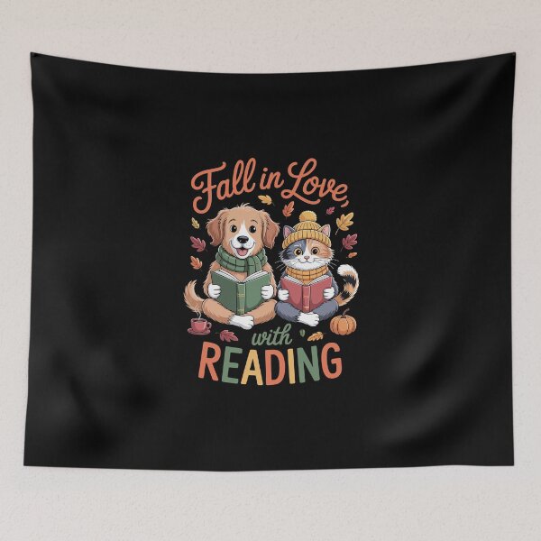 Item preview, Fall in Love with Reading designed and sold by jkrphoto.