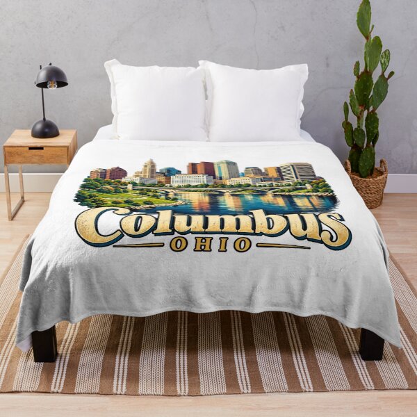 Item preview, Vintage Columbus Ohio Travel Souvenir Landmark Gift designed and sold by MichaeIRellov.