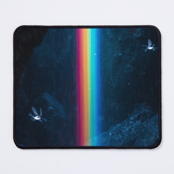 Item preview, Rainbow Light Shaft In Underground Cave Pool designed and sold by monkeybusiness.pt.