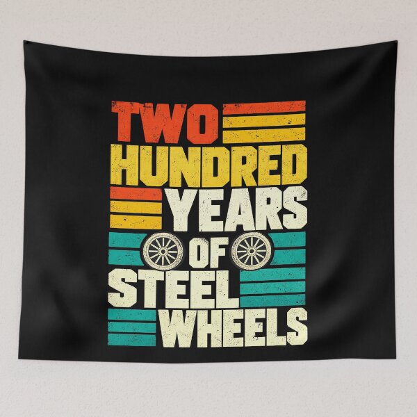 Item preview, 200 Years and of American Railroads Steel Wheels designed and sold by elderberry.