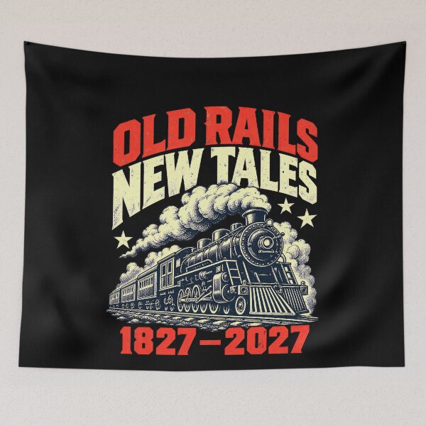 Item preview, OLD RAILS NEW RAILROAD TALES: 200 Years of American Railroads designed and sold by elderberry.