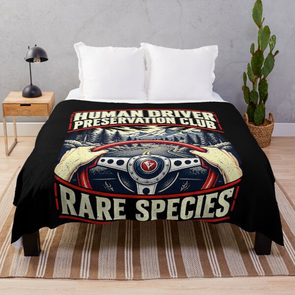 Item preview, Human Driver Preservation Club and Robotaxi Humor designed and sold by elderberry.