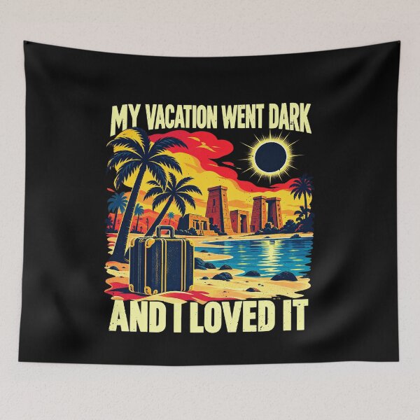 Item preview, A Darkened Vacation I Loved: August 2 2027 Total Solar Eclipse designed and sold by elderberry.