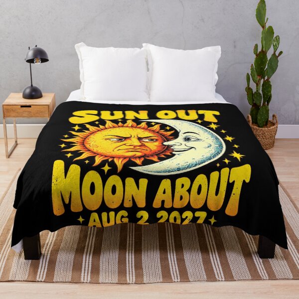 Item preview, Sun and Moon Humor for the August 2 2027 designed and sold by elderberry.