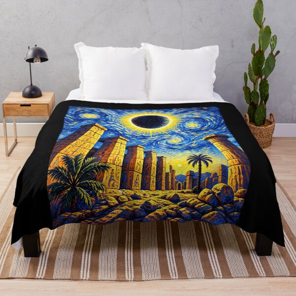 Item preview, August 2 2027 Total Over Ancient Egyptian Ruins designed and sold by elderberry.