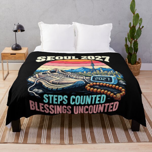 Item preview, World Youth Day Steps Counted Blessings Uncounted Seoul 2027 designed and sold by elderberry.