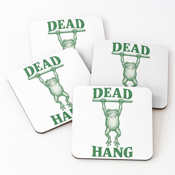 Item preview, Funny Dead Hang Frog Fitness Pun designed and sold by elderberry.