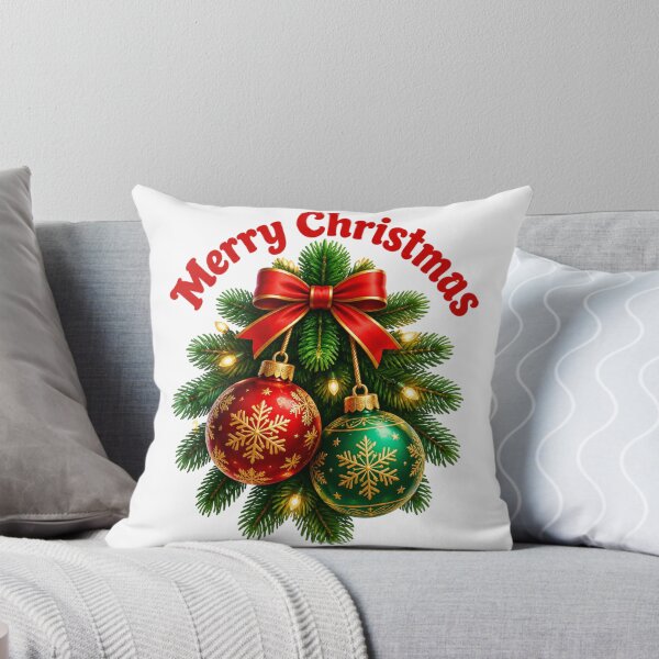 Item preview, Merry Christmas 3D Ornaments on a Christmas Tree designed and sold by Aneta-Design.