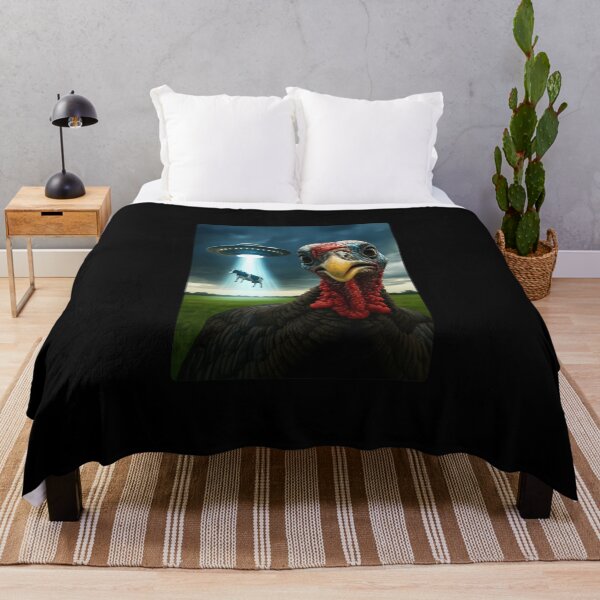 Item preview, Funny Alien Turkey Ufo Selfie Thanksgiving Meme T-Shirt designed and sold by saljajkpann.