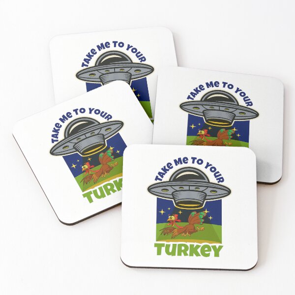 Item preview, Take Me To Your Turkey Funny Alien Abduction designed and sold by saljajkpann.