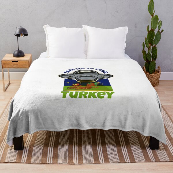 Item preview, Take Me To Your Turkey Funny Alien Abduction designed and sold by saljajkpann.