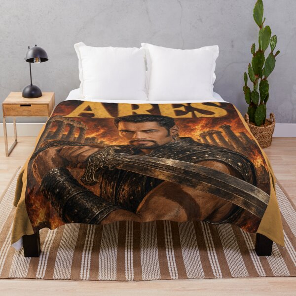 Item preview, Ares Sword Master - Retro Fantasy Epic Poster Art designed and sold by ElvisVintagePosters.