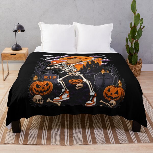 Item preview, Dabbing Skeleton Pickleball Halloween Spooky Moon designed and sold by SoyLamderma.