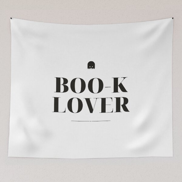 Item preview, Boo-k Lover — Cute Ghost Halloween Book Design designed and sold by WellReadThreadz.