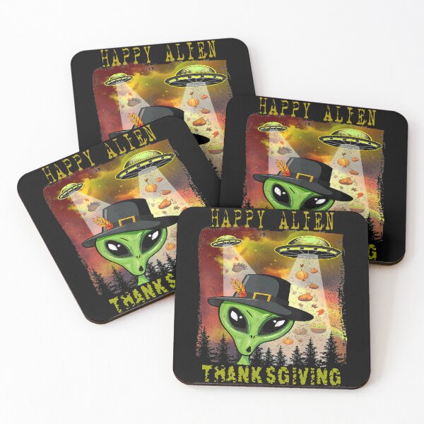 Item preview, Happy Alien Thanksgiving designed and sold by saljajkpann.