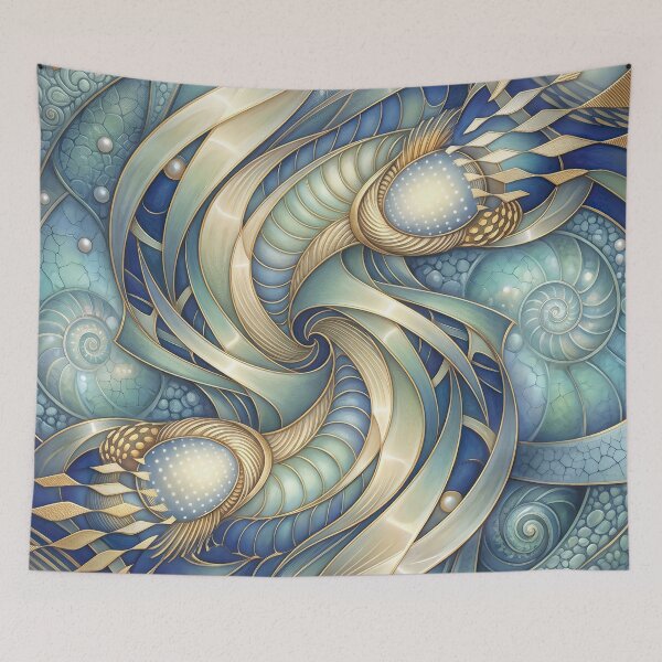 Item preview, Nouveau Oceanic Nautilus Spiral designed and sold by Frackxion.