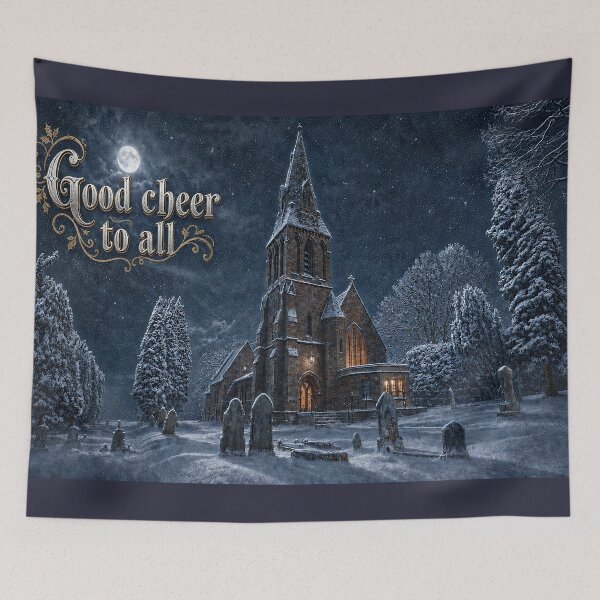 Item preview, Good Cheer Beneath The Winter Moon designed and sold by Catchavista.