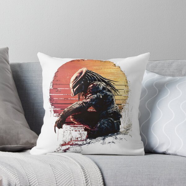 Item preview, Predator Yautja Hunter Mask with Mandibles, Dreadlocks, and Plasma Caster - Sci-Fi Jungle Hunter Illustration designed and sold by AW98.