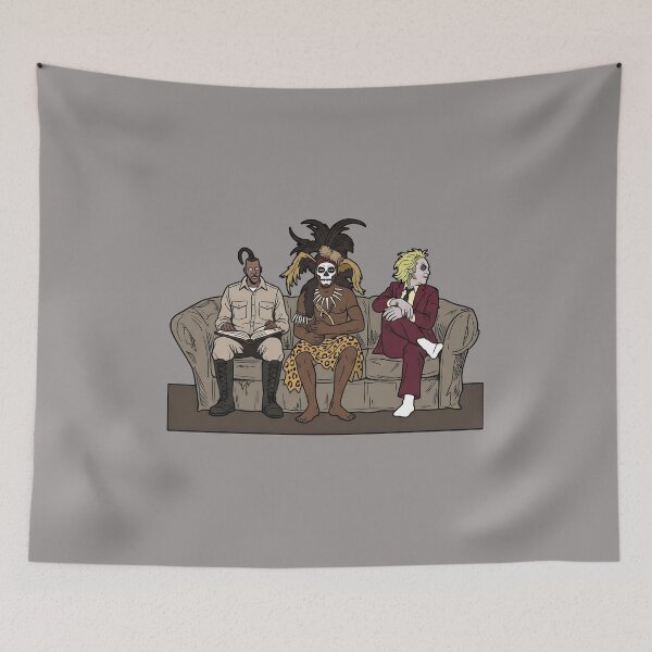 Item preview, Three Weirdos Couch Sitters Movie Mashup-6 designed and sold by TorstenLehman.