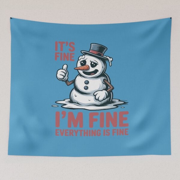 Item preview, It's Fine I'm Fine Everything is Fine designed and sold by Endless7Art.