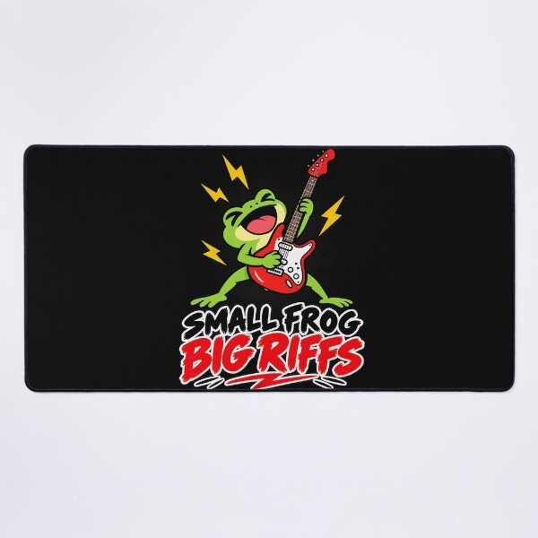 Item preview, Small frog Big Riffs designed and sold by JamesSpring.