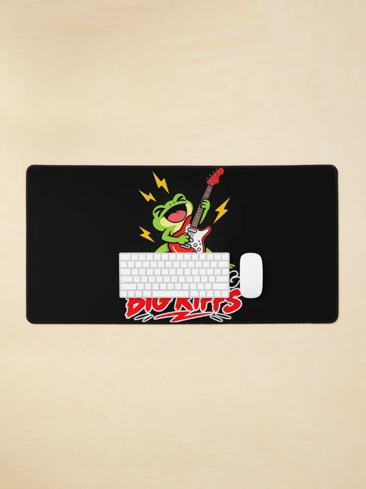 Thumbnail 1 of 5, Mouse Pad, Small frog Big Riffs designed and sold by JamesSpring.