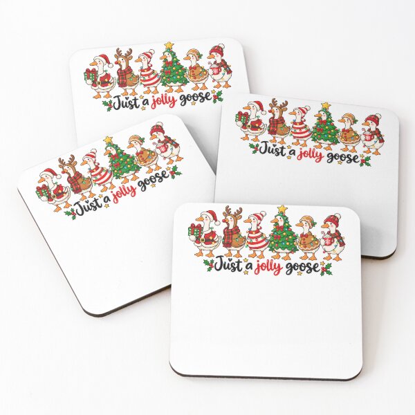 Item preview, Jolly Christmas Goose Holiday Design designed and sold by LandFinStudio.