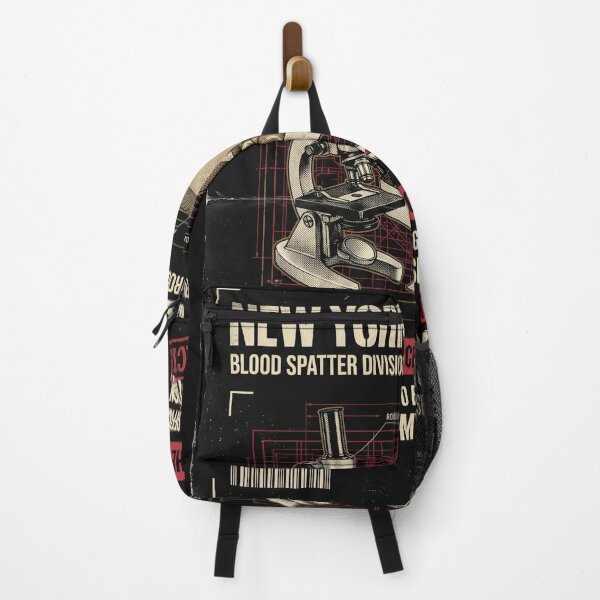 Item preview, New York Forensics Blood Spatter Lab Donut Guy Parody designed and sold by Mircea786.