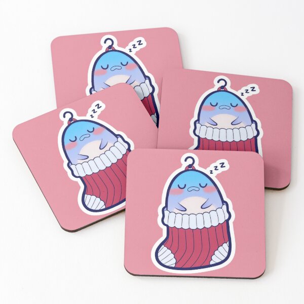 Item preview, Sleepy Sunfish Christmas Stocking Sticker designed and sold by SungFishCoop.