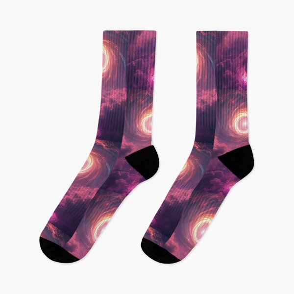 Item preview, Swirling Galactic Vortex Above Pink Clouds designed and sold by monkeybusiness.pt.