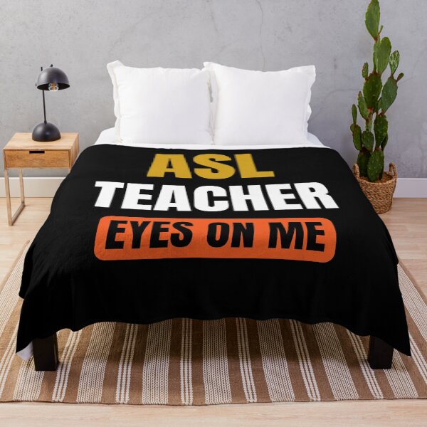 Item preview, ASL Teacher, Eyes on Me - Sign Language Teacher designed and sold by DeafChamp.