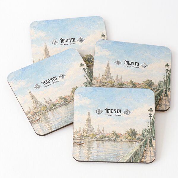 Item preview, Thailand, Wat Arun beneath an Endless Sky   designed and sold by Vanich-Panich.