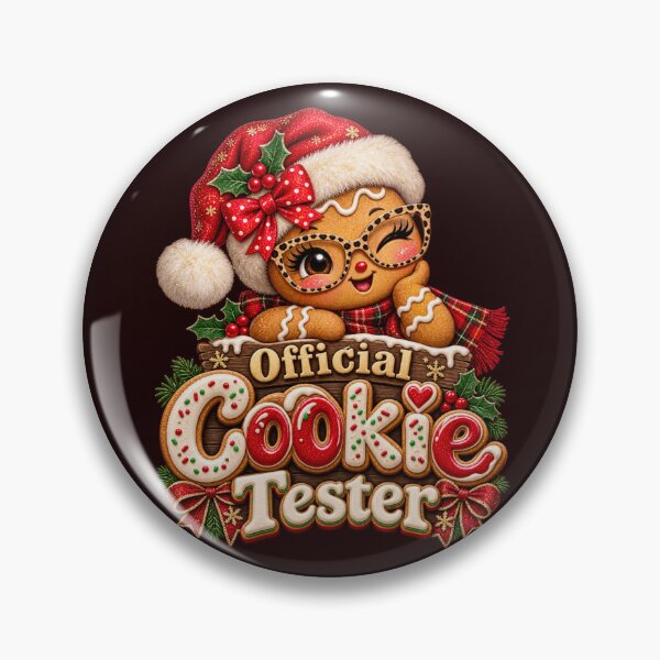 Item preview, Official Cookie Tester Christmas Gingerbread Girl designed and sold by ShopFanCreation.