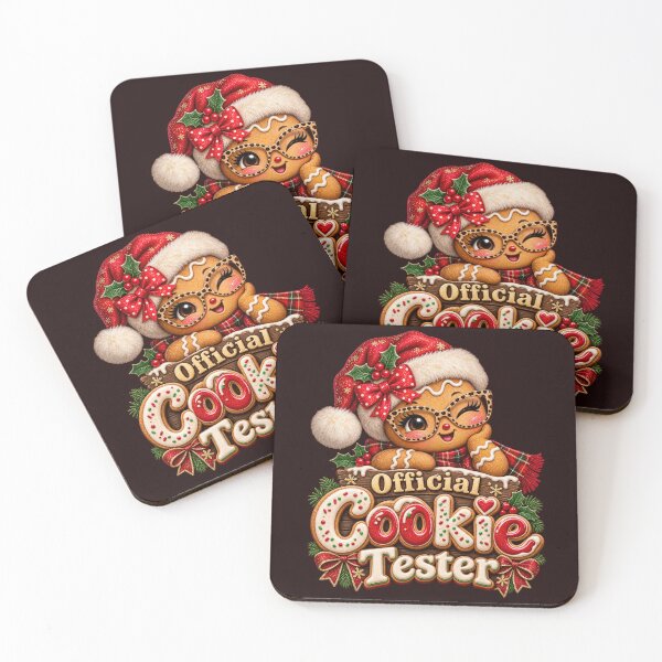 Item preview, Official Cookie Tester Christmas Gingerbread Girl designed and sold by ShopFanCreation.