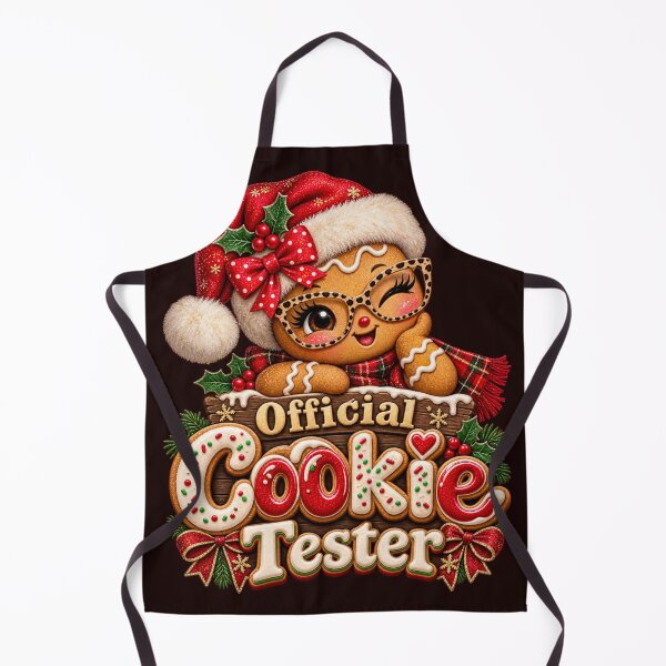 Item preview, Official Cookie Tester Christmas Gingerbread Girl designed and sold by ShopFanCreation.