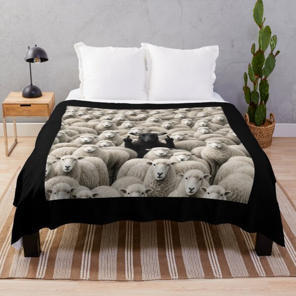 Item preview, Black Sheep Flipping Off designed and sold by stoltenbergy.