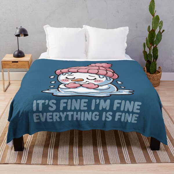 Item preview, It's Fine I'm Fine Everything is Fine designed and sold by Endless7Art.