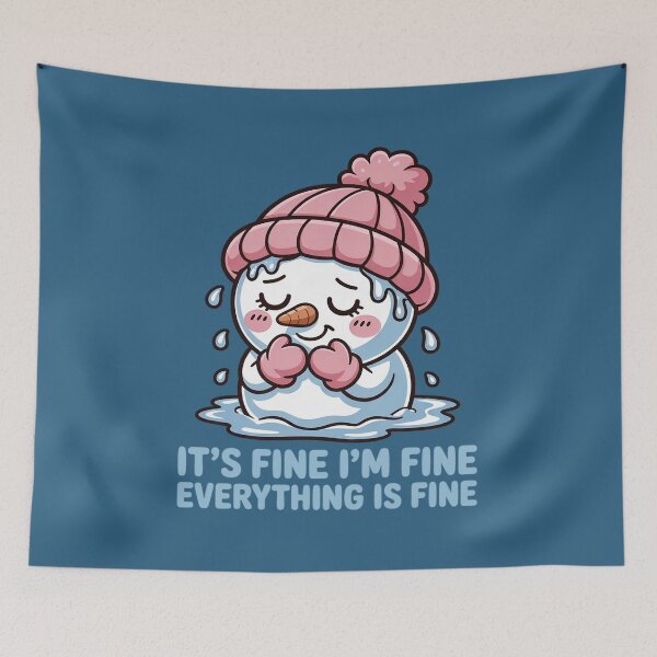 Item preview, It's Fine I'm Fine Everything is Fine designed and sold by Endless7Art.