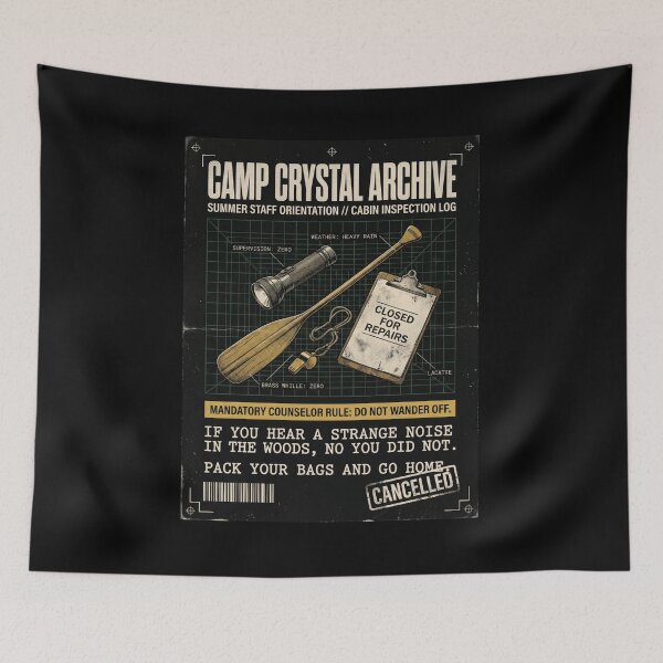 Item preview, Camp Crystal Archive Summer Staff Orientation Horror Parody designed and sold by Mircea786.