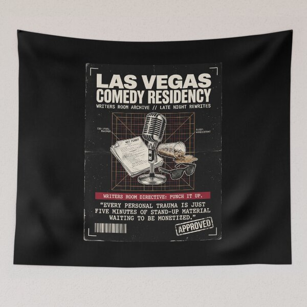 Item preview, Las Vegas Comedy Residency Writers Room Stand Up Parody designed and sold by Mircea786.