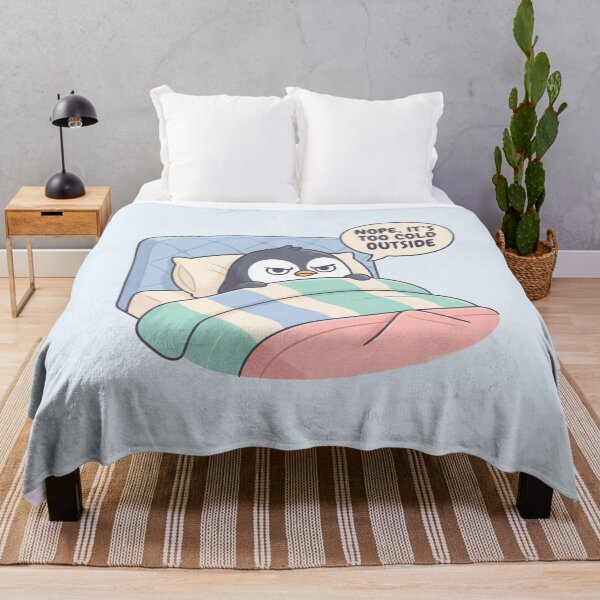 Item preview, Nope It's Too Cold Outside Cute Penguin Funny Art designed and sold by Fine-Arts-Lab.