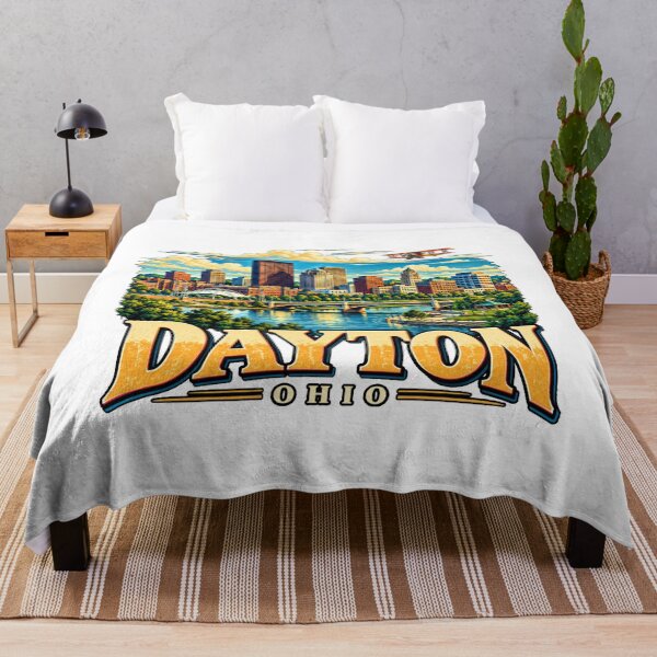 Item preview, Vintage Dayton Ohio Travel Souvenir Landmark Gift designed and sold by MichaeIRellov.