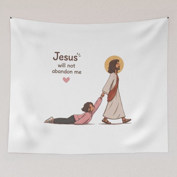 Item preview, Jesus Will Not Abandon Me - Christian - Jesus Will Not Abandon Me Christian designed and sold by stoltenbergy.